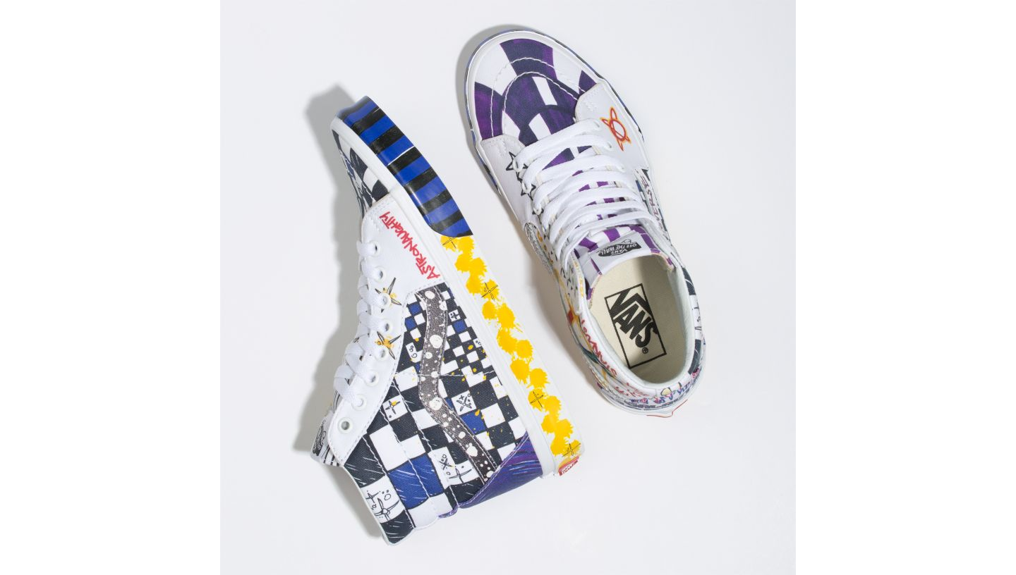 vans x nasa sk8 hi white